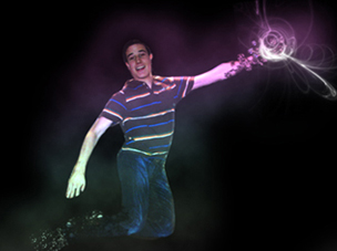 Création Photoshop effet explosion