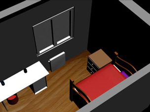 Projet de modélisation d'une chambre en 3D